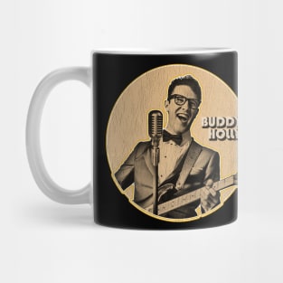 Retro Vintage Buddy Holly Mug